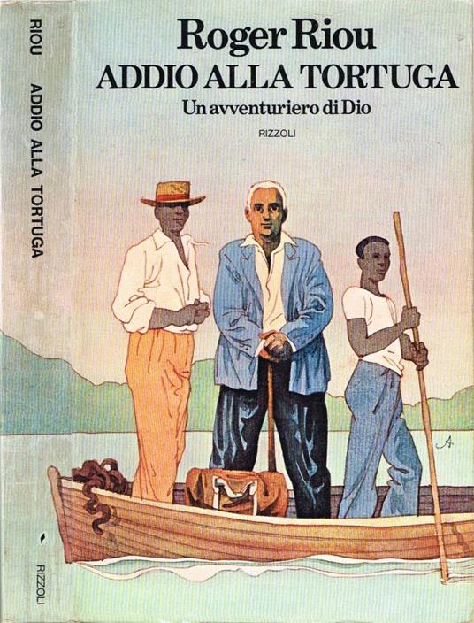 Addio alla Tortuga - Roger Riou - copertina