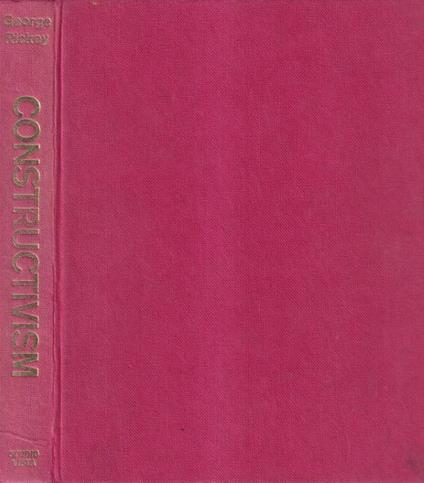 Constructivism - George Rickey - copertina