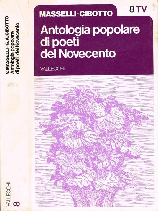 Antologia popolare di poeti del Novecento - copertina