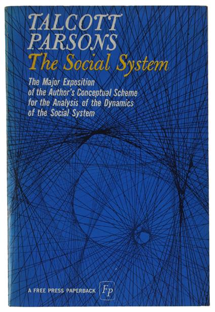 The Social System - Talcott Parsons - copertina