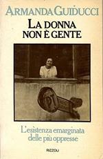 DONNA NON è GENTE. L'esistenza emarginata delle più oppresse