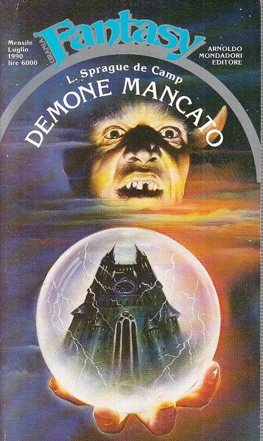 Urania Fantasy N.26 Demone Mancato - Sprague De Camp - Mondadori - 1990- Xfs - Lyon S. De Camp - copertina