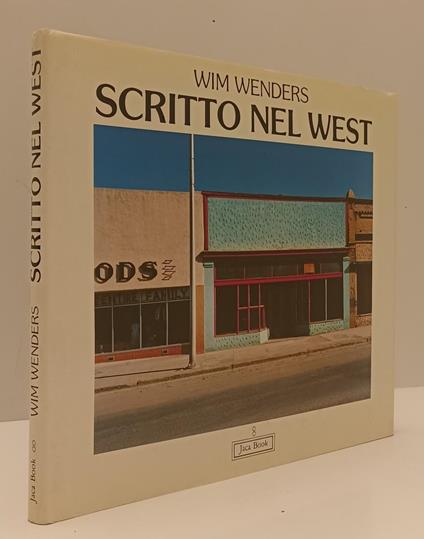 Scritto Nel West- Wim Wenders- Jaca Book- Punto E Virgola-- 1988- Cs- Yfs122 - Wim Wenders - copertina