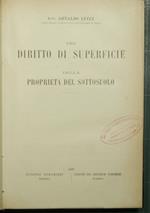 Del diritto di superficie - Della proprietà del sottosuolo