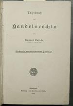 Lehrbuch des handelsrechts