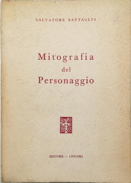 Mitografia del personaggio - Salvatore Battaglia - copertina