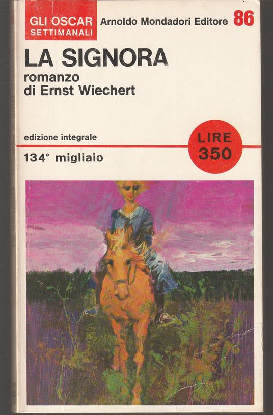 signora - Ernst Wiechert - copertina