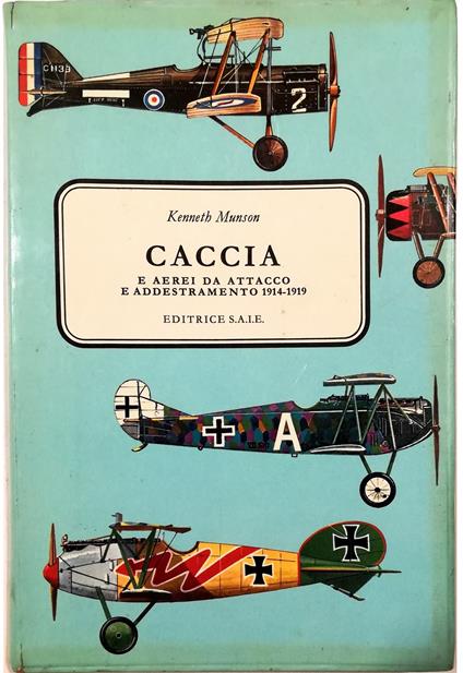 Caccia e aerei da attacco e addestramento 1914-1919 - copertina