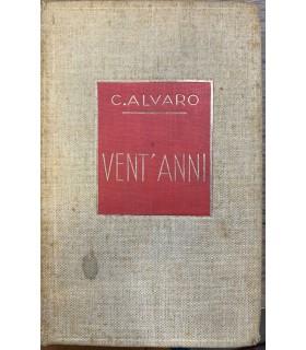 Vent'anni - Corrado Alvaro - copertina