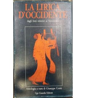 lirica d'occidente dagli inni omerici al novecento - Giuseppe Conte - copertina