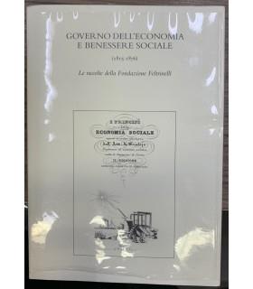 Governo dell'economia e benessere sociale. (1815-1876) - copertina