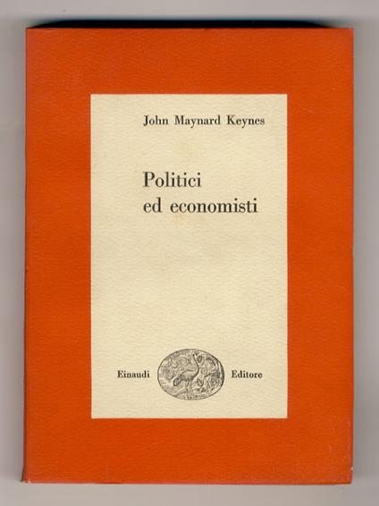 Politici ed economisti - John Maynard Keynes - copertina