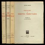 Principi di diritto tributario. Volume I. [- Volume II, tomo I - Volume III: l'accertamento]