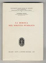 deroga nel diritto pubblico