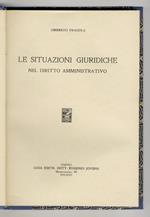 Le situazioni giuridiche nel diritto amministrativo