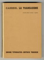 transazione. Seconda edizione riveduta ed ampliata