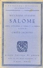 Riccardo Strauss. Salomè. Guida attraverso il poema e la musica (...)