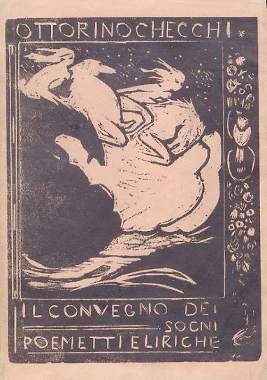 Il convegno dei sogni (con 14 xilografie originali di Ferruccio Pizzanelli) - Ottorino Checchi - copertina