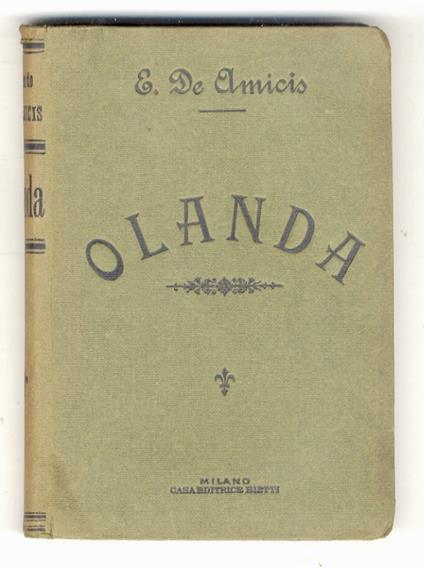 Olanda - Edmondo De Amicis - copertina