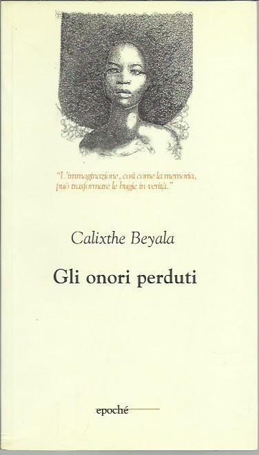 Gli onori perduti - Calixthe Beyala - copertina