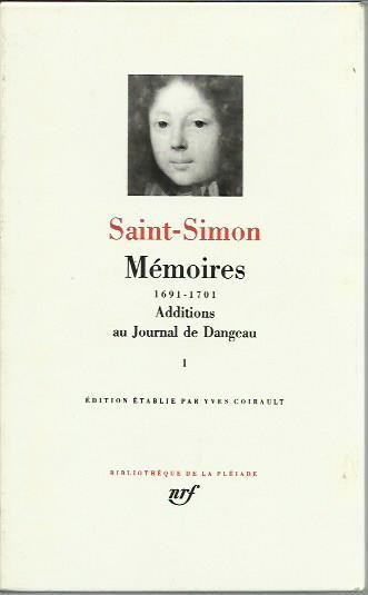 Mémoires 1691-1701: Tome I - Claude-Henri de Saint-Simon - copertina