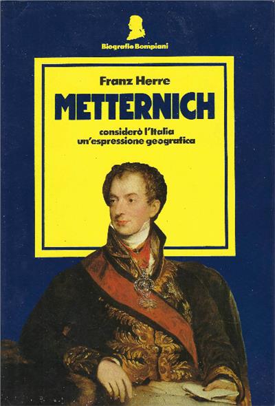 Metternich - Franz Herre - copertina