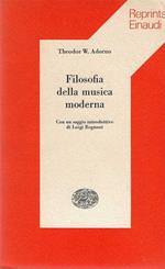 Filosofia della musica moderna