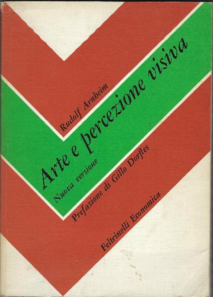 Arte E Percezione Visiva - Nuova Versione - Rudolf Arnheim - copertina