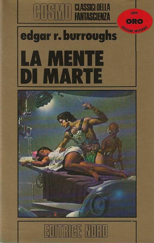 Mente di Marte - Edgar R. Burroughs - copertina