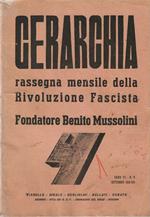 Gerarchia . rassegna mensile della Rivoluzione Fascista. anno XV_n° 9 settembre 1935- XIII