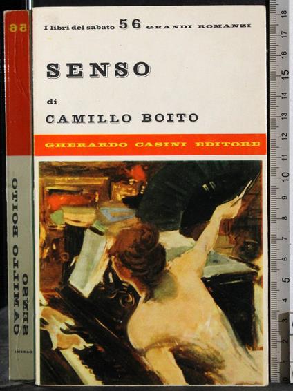 Senso - Camillo Boito - copertina