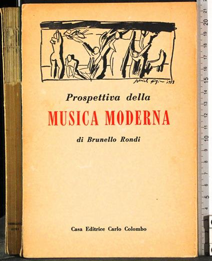 Prospettiva della musica moderna - Brunello Rondi - copertina