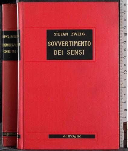 Sovvertimento dei sensi - Stefan Zweig - copertina