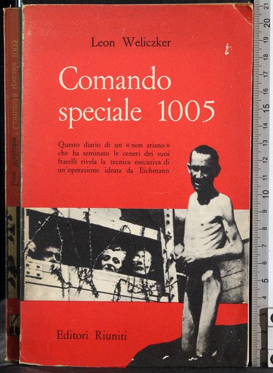 Comando speciale 1005 - Leon Weliczker - copertina