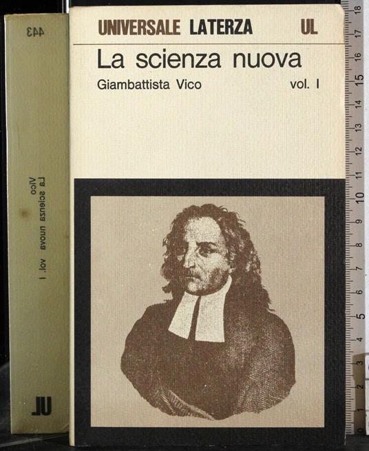 scienza nuova. Vol 1 - Giambattista Vico - copertina