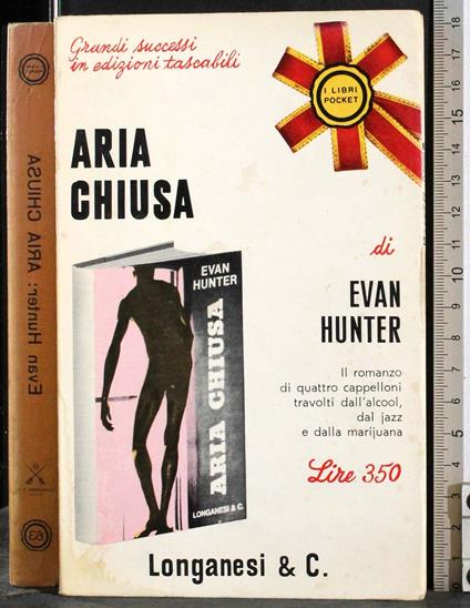 Aria chiusa - Evan Hunter - copertina