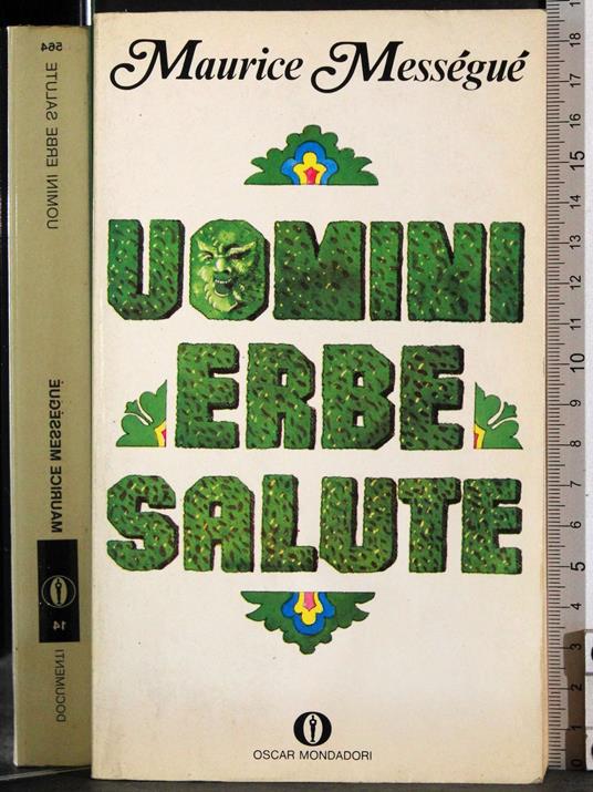 Uomini erbe salute - Maurice Mességué - copertina