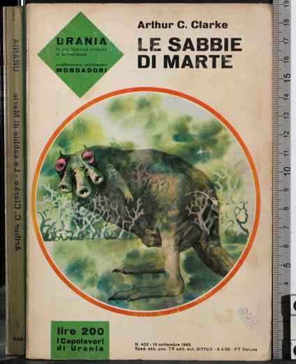 Le sabbie di Marte - Arthur C. Clarke - copertina