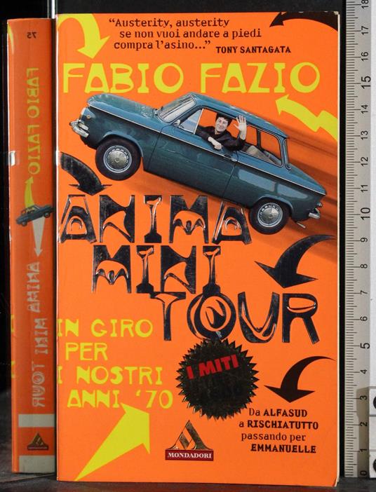 Anima mini tour - Fabio Fazio - copertina