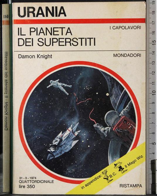 Il pianeta dei superstiti - Damon Knight - copertina