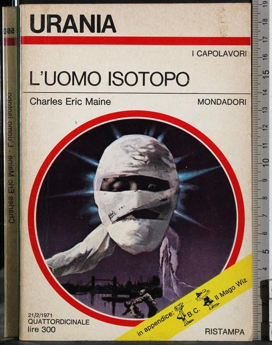 L' uomo isotopo - Charles Eric Maine - copertina