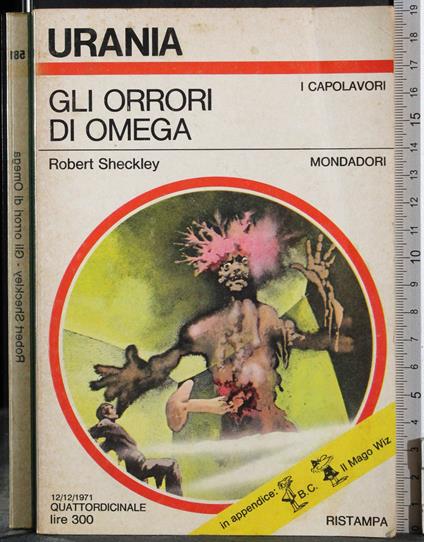 Gli orrori di Omega - Robert Sheckley - copertina