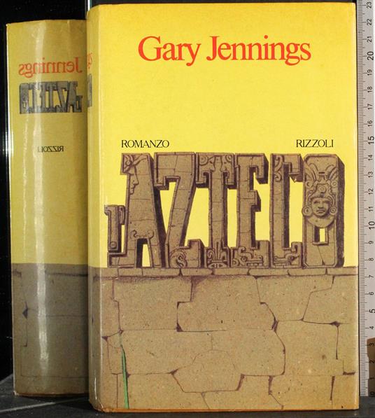 L' azteco - Gary Jennings - copertina