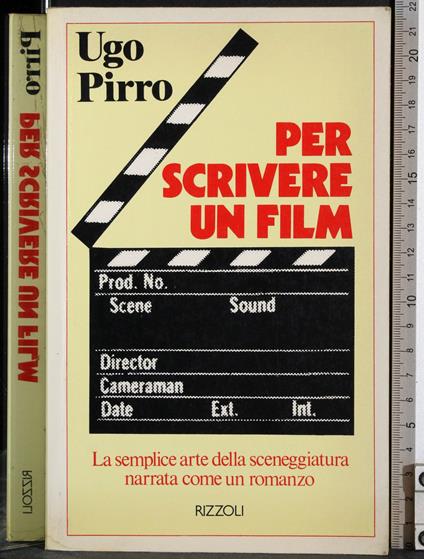 Per scrivere un film - Ugo Pirro - copertina