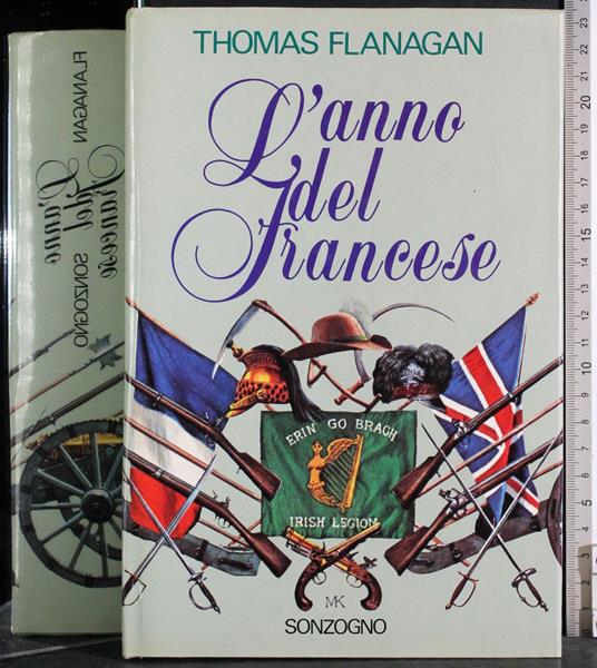 L' anno del francese - Thomas Flanagan - copertina