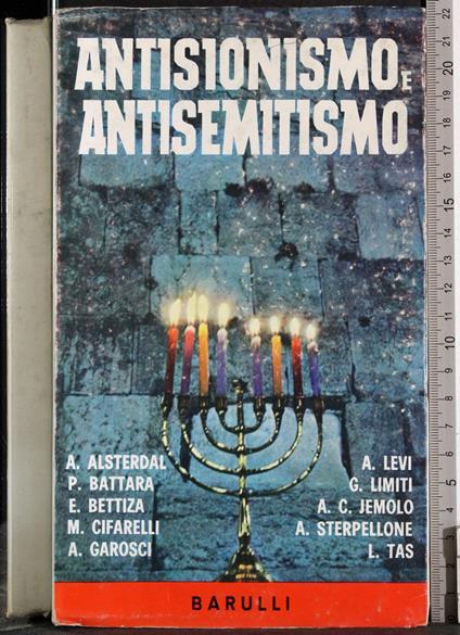 Antisionismo e antisemitismo - copertina