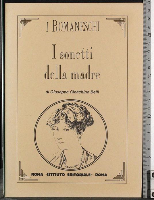 I romaneschi. I sonetti della madre - Bell - copertina