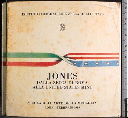 Jones dalla zecca di Roma alla United States Mint - copertina