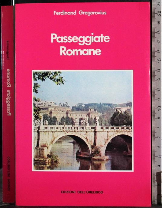 Passeggiate romane - Ferdinand Gregorovius - copertina