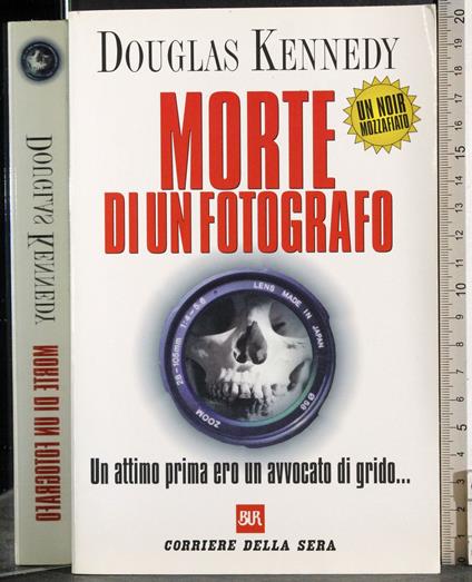 Morte di un fotografo - Douglas Kennedy - copertina